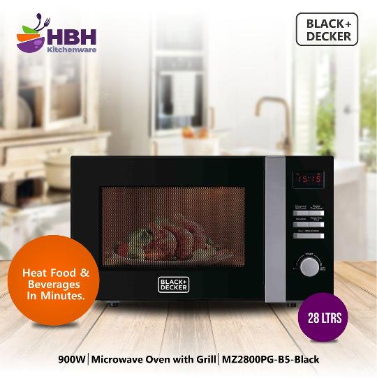 Upgrade your kitchen with the Black Decker Microwave Oven with Grill. ?

Availaibe in - 20 Litres & 28Litres 

✅Powerful 
✅Versa