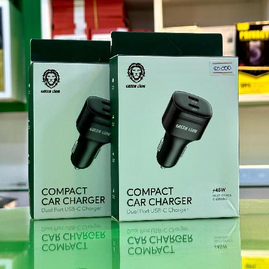Compact Car Charger by Greeb with PD 45 Watts available now for 80,000/- Tzs
Whatsapp/acall: 0682497344 0682497415