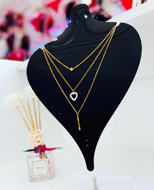 Necklace Necklace Necklace 

Available at our store 

Stainless steel ?

Price: 15000
Call/WhatsApp 0753405040

We do delivery 
