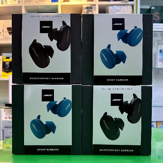 Bose 
Quietcomfort Noise Cancellation earbuds 560,000/- Tzs
Sports Earbuds 440,000/- Tzs

Call/Whatsapp: 0682497344 0682497415