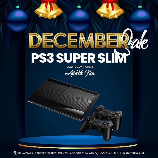 ?Price Down
Ps3 Super Slim
250GB
15 games Installed
2 Controllers 
Available Now
Price:- before 380,000/=
Price:- Now 350,000/=
