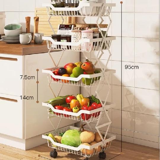 5 layers kitchen storage rack on offer price ❗️?145,000 

☎️0758670944