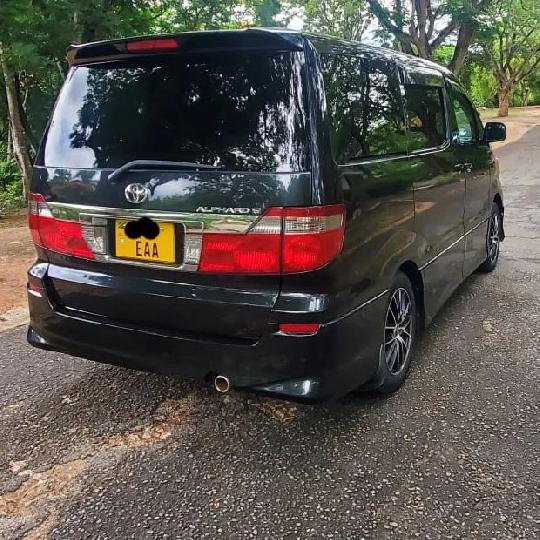 TOYOTA ALPHARD CHASSIS 2004

CAR DETAILS

Production Year:	2004
Transmission:	AUTOMANUAL
Color:	BLACK
Drive:	2WD
Door:	5
Steerin