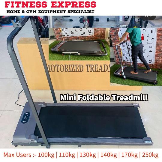 Mini Treadmill 100kg 
Foldable 900,000Tshs 

All available 
Delivery ? 
Located 
Dar Free Market Mall 2nd Floor
Vifaa vya mazoez