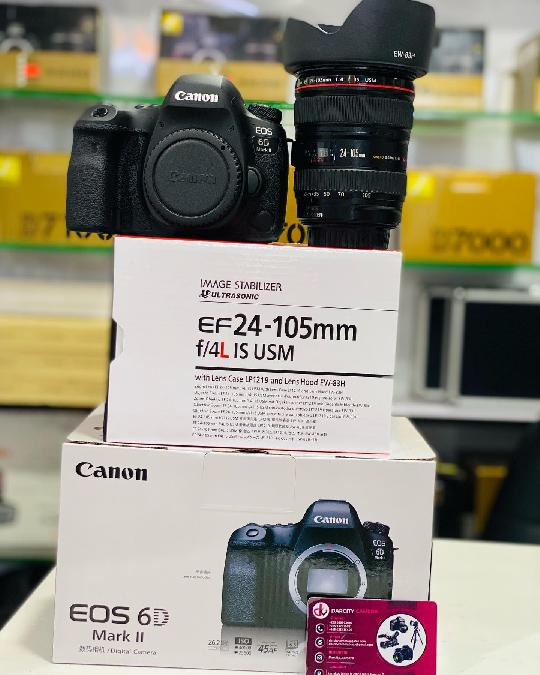 CANON 6D MARK II WITH 24-105MM

TSH 4,850,000

CALL US NOW 

0629-923535 ADMIN 1

0659973097 ADMIN2

0712-373316 ADMIN 3

0755-4