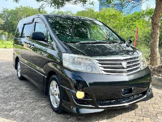 PRICE/BEI:22.7M

TOYOTA ALPHARD
YEAR:2005
2360cc
54,000Km
SUNROOF✅
BACK CAMERA✅
STEARING OPTIONS✅

VERY GOOD CONDITION

Contact: