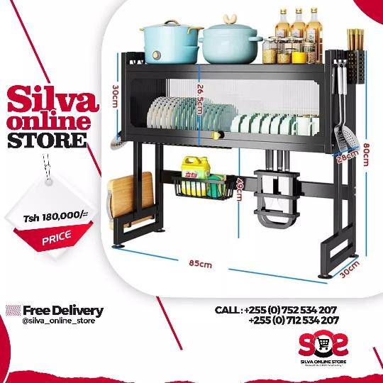 Multi-Function Over Sink Kitchen Rack for Tsh. 180,000/= only.

Place your order now!
~
Call/Whatsapp: 0752 534 207 or 0712 534 