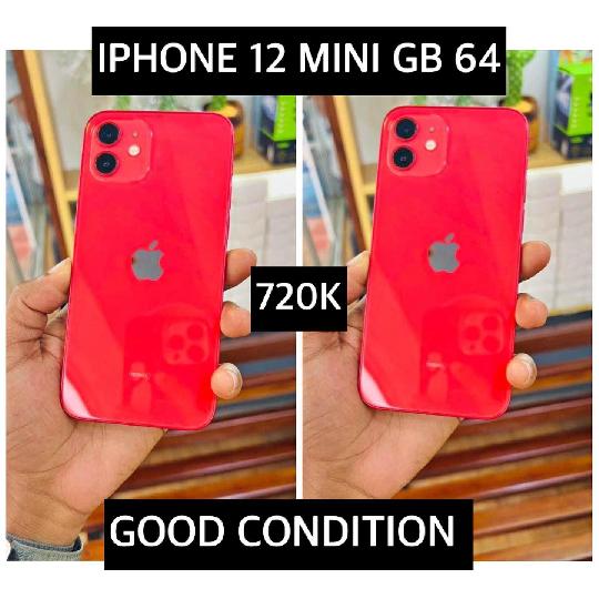 IPhone 12 MINI gb 64? Clean  sanaa everything works perfectly fine only for  740k seems like a good day to live up your self wit