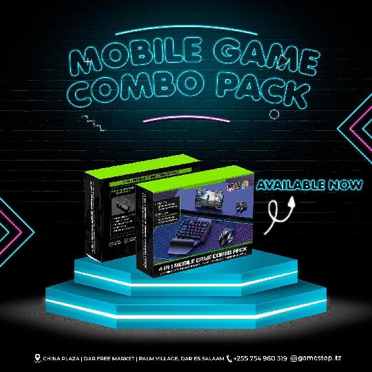 Mix Elite
4 in 1 Game Mouse
Keyboard Converter Combo Pack
For Android/IOS
Best for Pubg Mobile
Available Now
Price:- 120,000/=
A