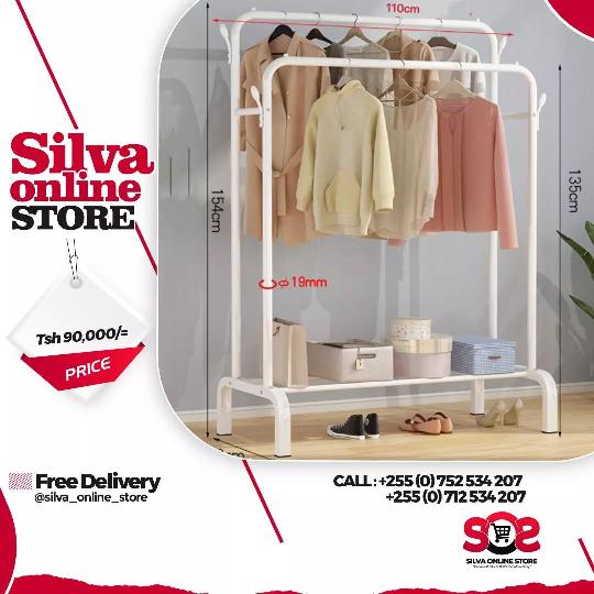 Multi-function Double Pole Stainless Steel Clothing Hanger for Tsh. 90,000/= only.

Place your order now!
~
Call/Whatsapp: 0752 
