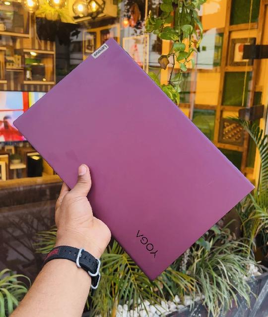 Have you ever seen a Purple YOGA before this one? Crab yours only from Laptopstanzania.

Lenovo YOGA 14’
Ryzen 7. 
8 CPUs
Speed 