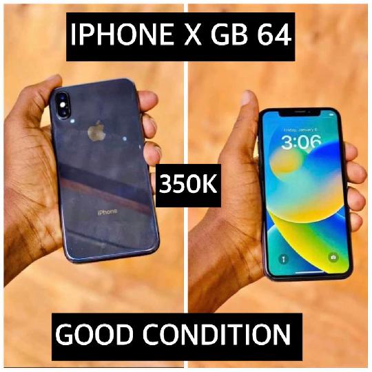 IPhone X gb 64 ?  Clean  sanaa everything works perfectly fine only for 350k seems like a good day to live up your self with the