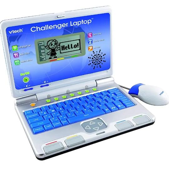 CHALLENGER LAPTOP: Designed to reinforce fun learning for kids across a range of topics including; phonics, vocabulary, maths, m