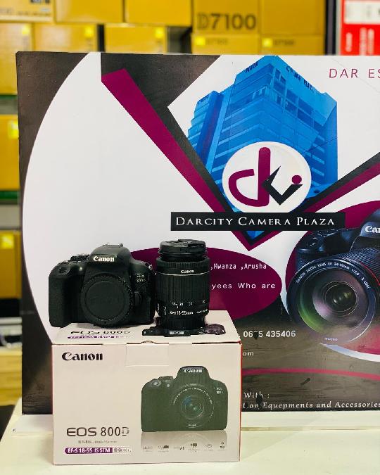 CANON 800D WITH 18-55MM

TSH 2,000,000

CALL US NOW 

0629-923535 ADMIN 1

0659973097 ADMIN2

0712-373316 ADMIN 3

0755-402424 A