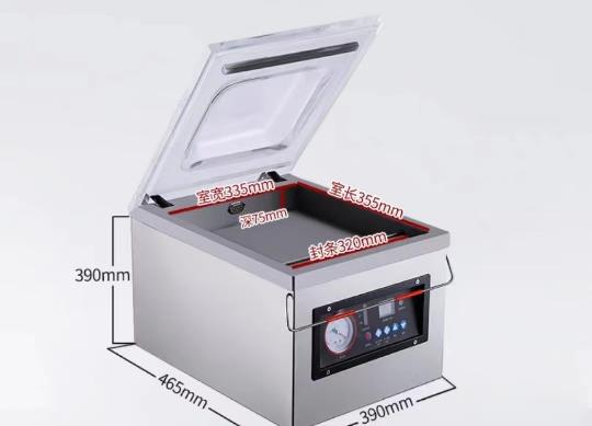 Vacuum packing machine 
sealing length 260*10mm ,only for dry material ,price is 850000
sealing length 320*10mm ,for dry and wet