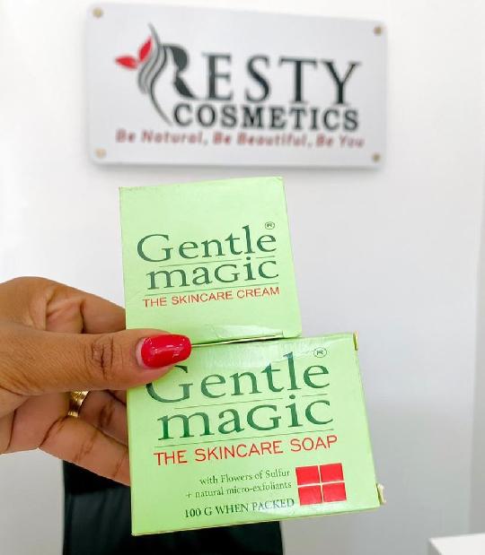 Gentle Magic Soap, Serum, Face cream, na Skin care Oil products nzuri sana sana from South Africa Original?? kwa watu wenye mata