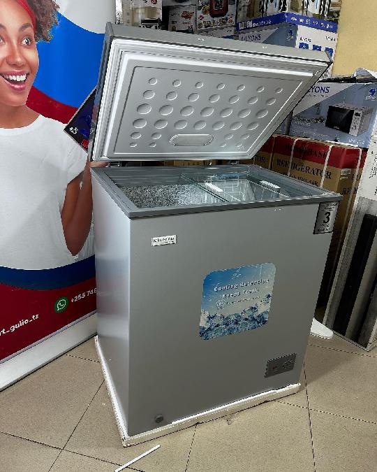 Aborder freezer lita 150 with inner glass shield Tsh:580,000
✔️Warranty miaka 3
✔️Free delivery in Dar Es Salaam malipo baada ya