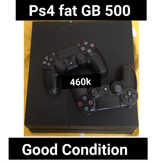 Offer offer offer❗️❗️❗️

Ps4 Fat GB 500 na Ina Games 3,Fifa,GTA5 na Elden Ring. 

Price: 460,000
Location:Dar freemarket oysterb