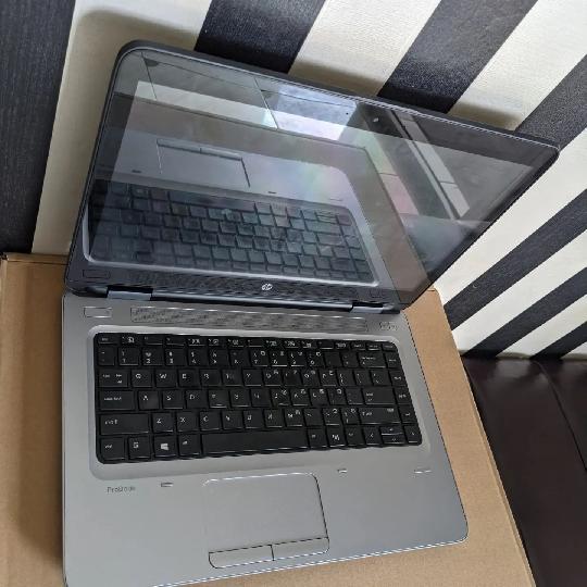 HP Amd A4,
4gb ram ,
500gb hard disk,
Touchscreen,
3-5hrs battery life,
Clean condition as New,
Bei 400000.
Call/WhatsApp 071832