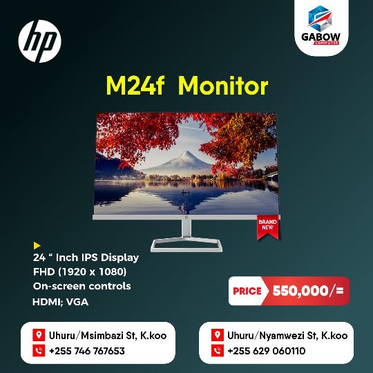 Brand New
Get HP M24f Monitor, For 550,000/=

Screen size
24