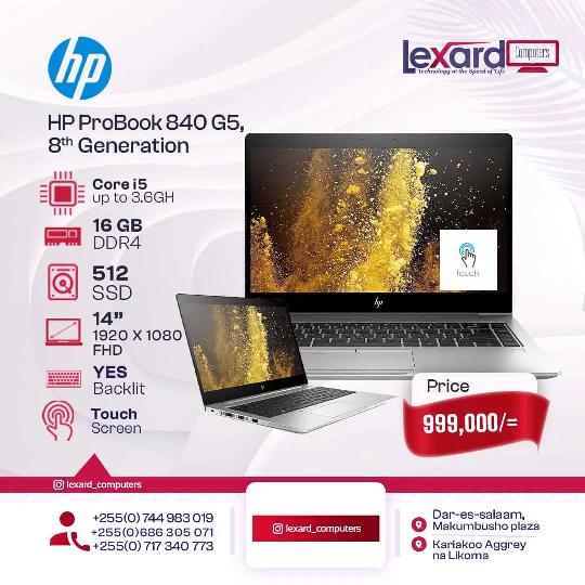 One of the Best HP Laptop with Touch Display....
.. Few Pieces onStock 
..
--- Offer Offer:- Only Kwa 999,000/= Tsh.
..
? 0744-9