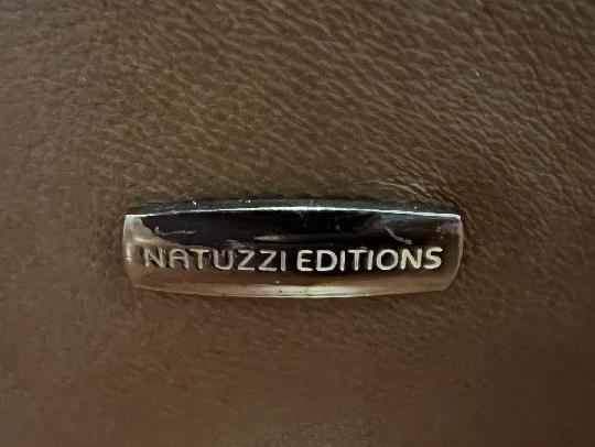 Natuzzi Editions Genuine Leather Sofa.. 2 pcs.. Excellent Excellent Condition ??.. 
.
(Original Price.. 9M)… On sale for 3.5M