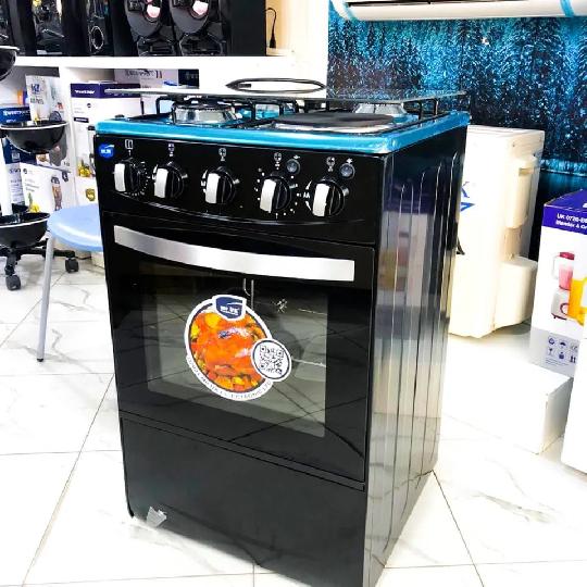 MR UK FREE STANDING COOKING STOVES

 *MKC50E ( 50*55cm)* 
▪️Rotesserie
▪️Electric Oven
▪️grill function
▪️Oven Bulb
▪️Cast Iron