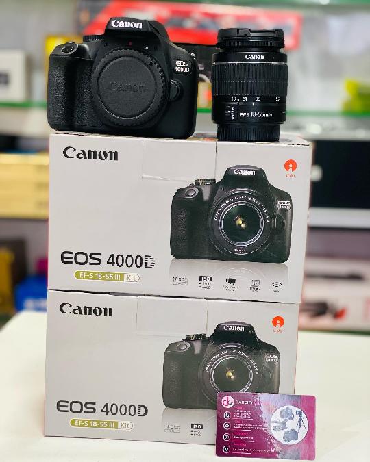 CANON 4000D WITH 18-55MM

TSH 1,250,000

CALL US NOW 

0629-923535 ADMIN 1

0659973097 ADMIN2

0712-373316 ADMIN 3

0755-402424 