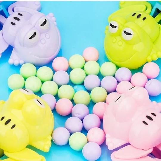 Greedy frog 
Catch as many balls as you can 
The frog with many balls wins the game

Available on preorder 
Price: 25,000tshs on