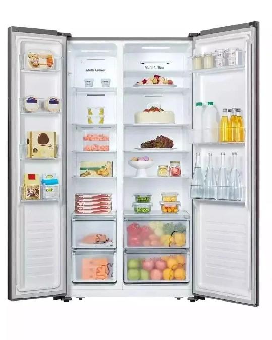 Reposted from bidhaa_classic_home_store OFFERS? OFFERS?
HISENSE SIDE BY SIDE REFRIGERATOR 
516 litres
NON FROST✔️
BEI Tsh? 2,850