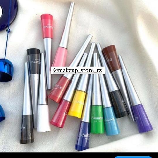 Color eyeliner available now 
Yes we deliver 
Call 0659280670
Price 6000/tsh
