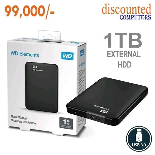 #westerndigital #externalharddrive
0655 770 716 / 0755 770 716

Western Digital (WD) - 1TB
External Harddisk Drive (HDD)
Capacit