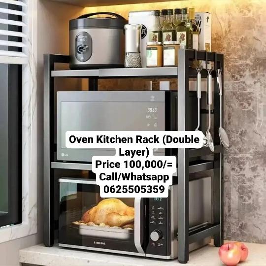 Oven Kitchen Rack (Double layer)
Price 100,000/=
Call/Whatsapp
0625505359