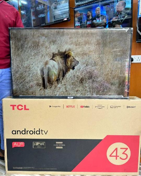 Offer offer ? tv tcl inch 42 smart Android
2yaers warranty
Free delivery ?
Bei Tsh 700,000
Free Will bracket free hdmi cable
Tun