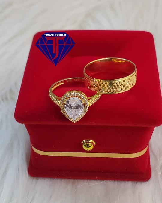 Pure Gold BRIDAL SET 18K Available
PRICE?

ENGAGEMENT:2.7g=432,000

WEDDING :2.5g=400,000

TOTAL :832,000

Call/whatsap 06525628
