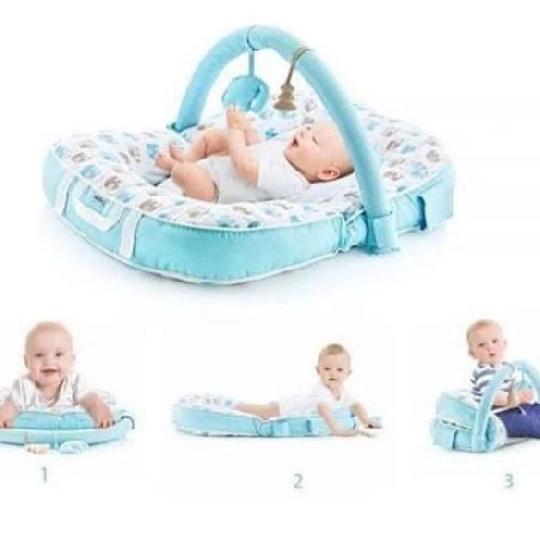 Lay - Sit - Play Cushion 3ways to use! 

*Above abdominal provides comfortable posture for your baby during play time. 

*Streng