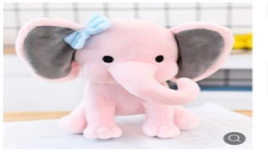 Elephant soft toys 
Swipe for color options 
Preorder basis

Price: 30,000tshs only