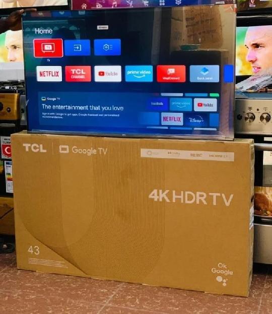 65 INCH TCL  SMART ANDROID TV

PRICE ÷1,600,000/=

ALSO 
43=690,000
55=1,100,000
65= 1,600,000

■2023 MODEL 
■GOOGLE  TV
■Resolu
