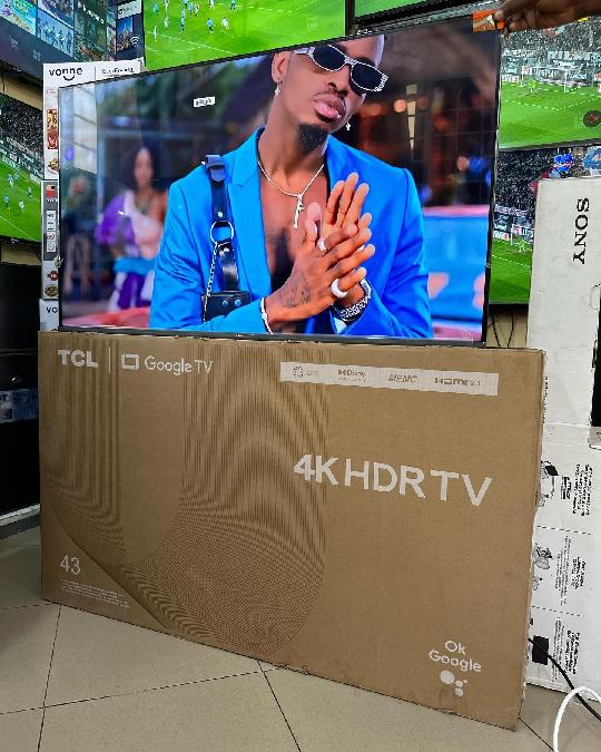 TCL smart android TV 4K 43” new price Tsh:670,000
✔️nch 55” smart android 4K Tsh:1,020,000
✔️nch 55” smart 4k Tsh:950,000
◾️Free