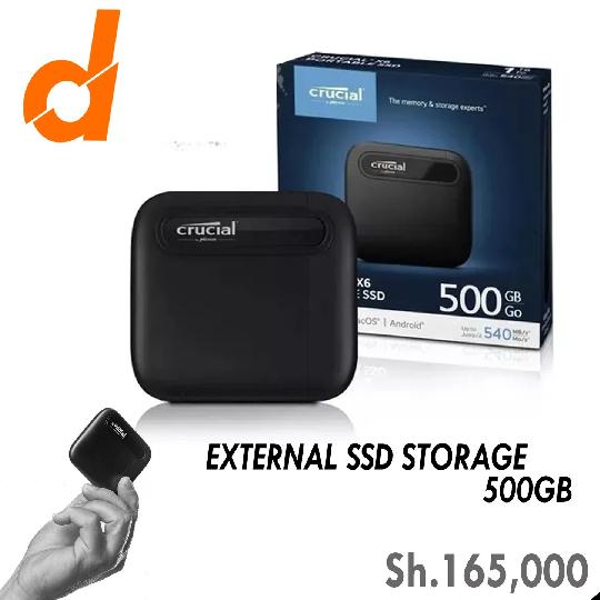 #crucial #external #ssd
0655 770 716 / 0755 770 716

Crucial External SSD - 500GB
Brand: Crucial
Capacity: 500gb
Condition: NEW
