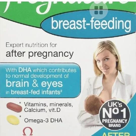 Pregnacare breast- feeding expert nutrition after pregnancy 

Bei  95000

 DHA which contributes to normal development of brain 