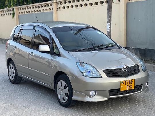 Price/Bei:14.5M

TOYOTA SPACIO#DY
Year..:2003
Mileage.: 68000km
Cc.:1490
Fuel.:Petroleum 
Colour.: Silver

Very Good Condition

