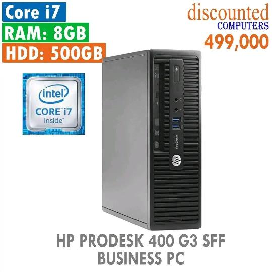 #corei7 #cpu
0655 770 716 / 0755 770 716

HP ProDesk 400 G3 - Core i7
Processor: Core i7 - 6600U (Up to 4.0GHz)
HDD: 500GB, RAM: