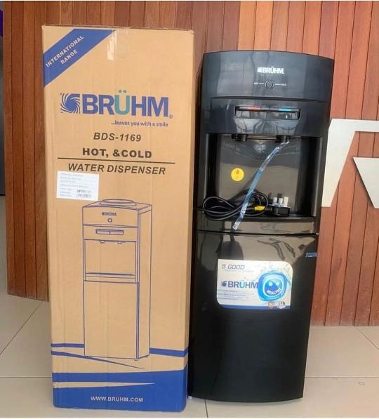 Offers? Offers?
BRUHM WATER DISPENSER 
2 Years Warranty 
>Bei? 350,000/-
•With cabinet
•powerful compressor 
•White,Black 
•Free