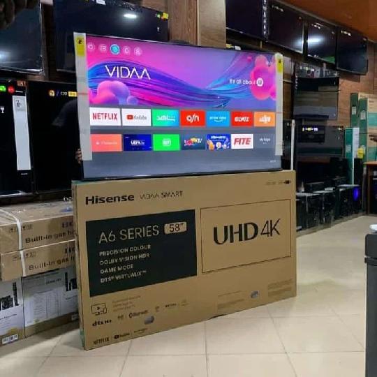 OFFERS?OFFERS?
HISENSE INCH 65 ” SMART 4K UHD TV FRAMELESS
3 Years warranty
■price  1,600,000
Also 
43=750,000
50=1,000,000
55=1